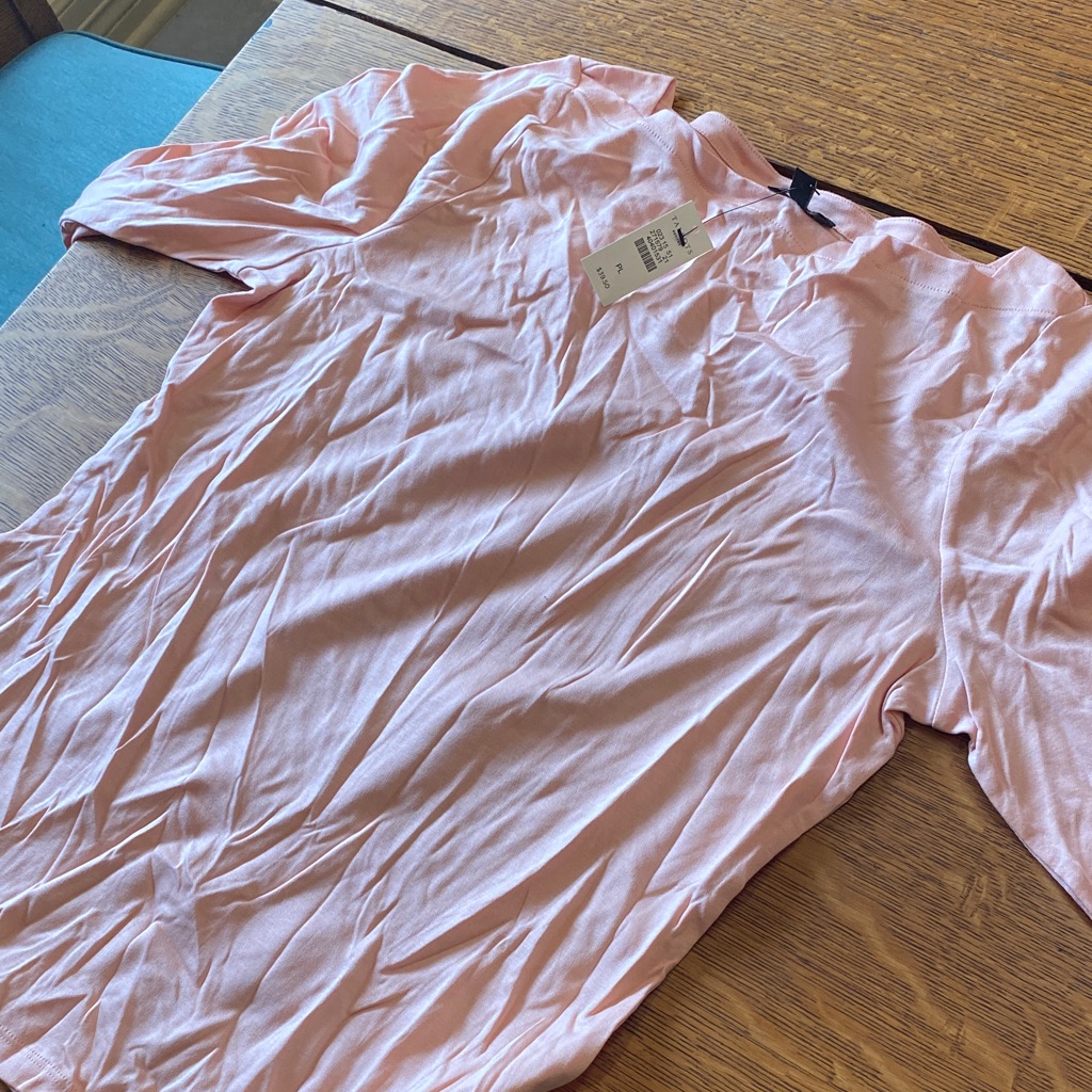 Talbots Women's Pink Long Sleeve Tee
